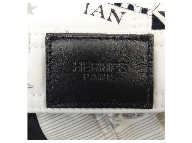 Hermès Giacca di lana Hermes Nero Bianco - vista 7