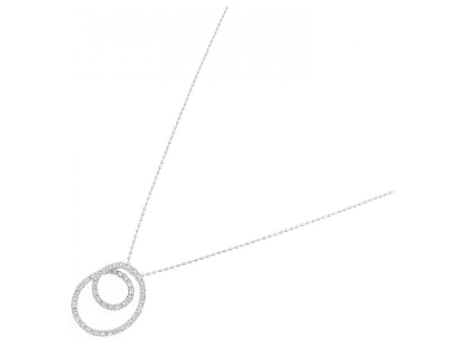 Autre Marque Collana con diamanti Au750 Argento - vista 2