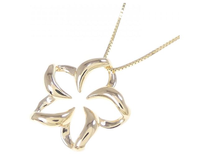 Autre Marque Collana a fiore in oro giallo 14K D'oro - vista 3