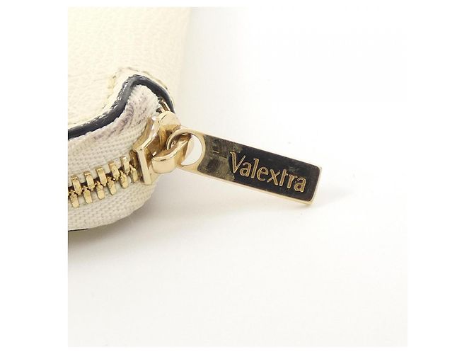 Tarjetero de piel de becerro suave Valextra SGZA0010028LRLCC99 Beige - vista 3