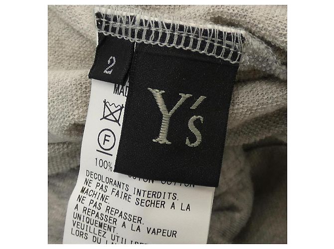 Autre Marque Y's YW-T33-966 Hoodie Grau - Ansicht 4