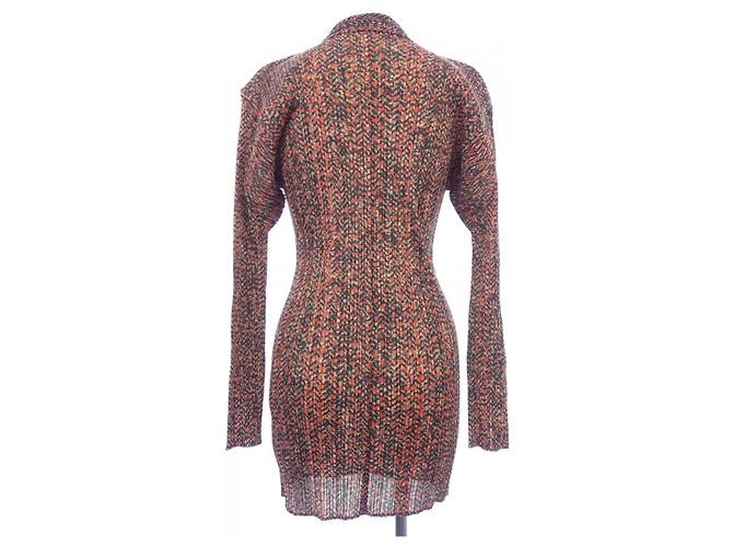 Autre Marque Camicia Pleats Please PP74-JK725 Marrone Rosso - vista 2