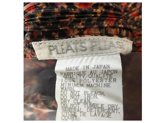 Autre Marque Camicia Pleats Please PP74-JK725 Marrone Rosso - vista 3