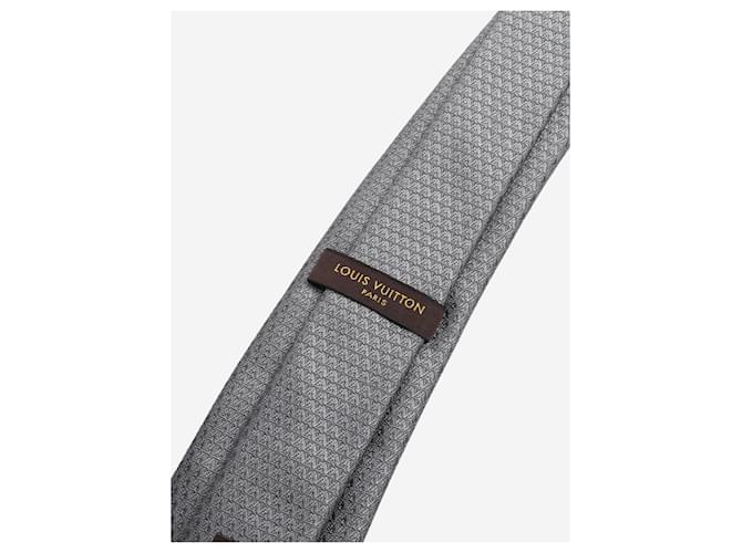 Louis Vuitton Grey silk tie - view 4