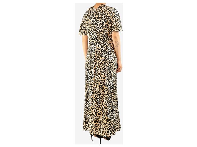 Alice by Temperley Maxikleid mit Leopardenmuster - Größe UK 16 - Ansicht 2