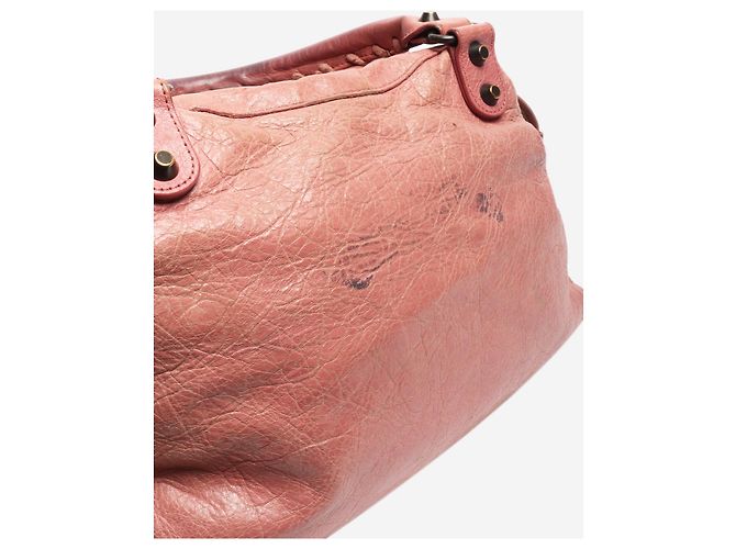 Balenciaga Piccola borsa city rosa - vista 10