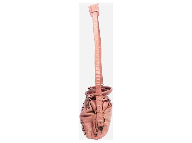 Balenciaga Piccola borsa city rosa - vista 3
