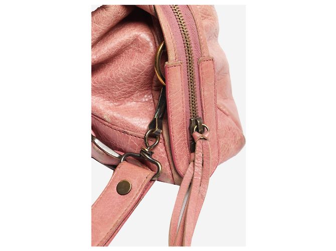 Balenciaga Piccola borsa city rosa - vista 7