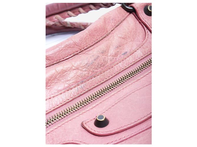 Balenciaga Piccola borsa city rosa - vista 8
