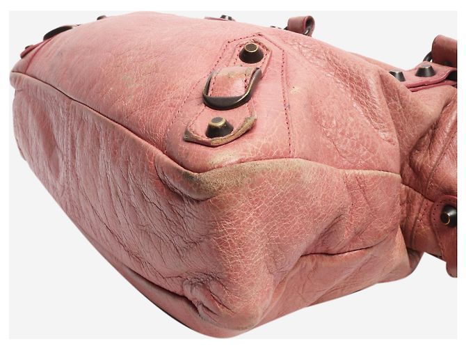 Balenciaga Piccola borsa city rosa - vista 9