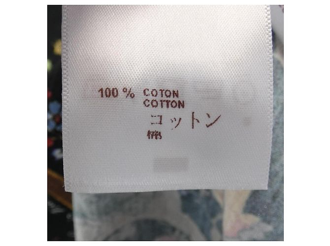 Camiseta de algodón Louis Vuitton Castaño Negro Roja - vista 3