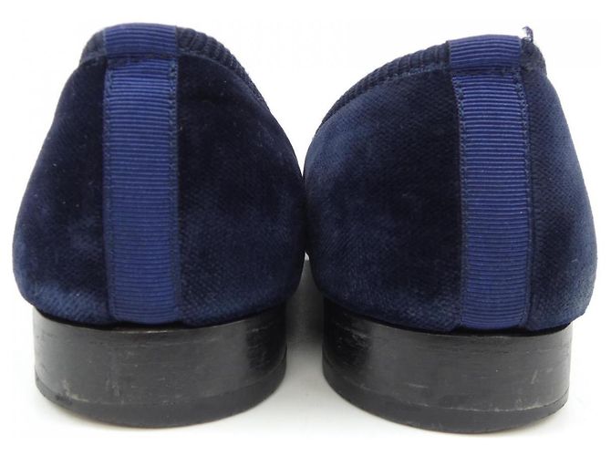 Autre Marque Lederschuhe mit Fliege Blau Marineblau - Ansicht 5