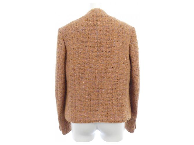Timeless Chaqueta Chanel sin cuello Naranja - vista 2