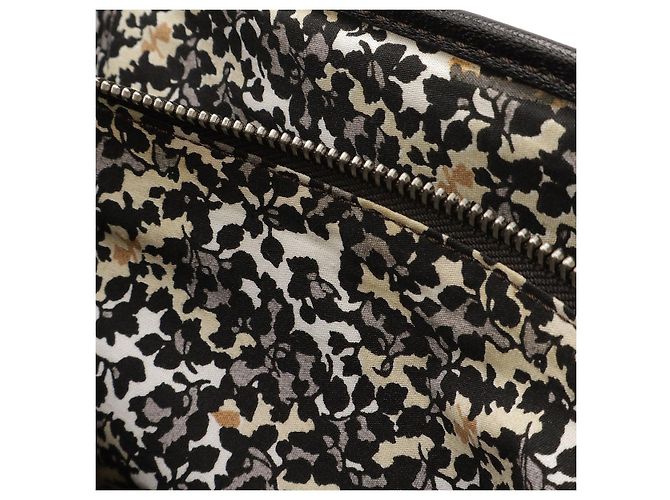 Boogie Céline Borsa a mano Celine Anagram Denim Leather Nero - vista 7
