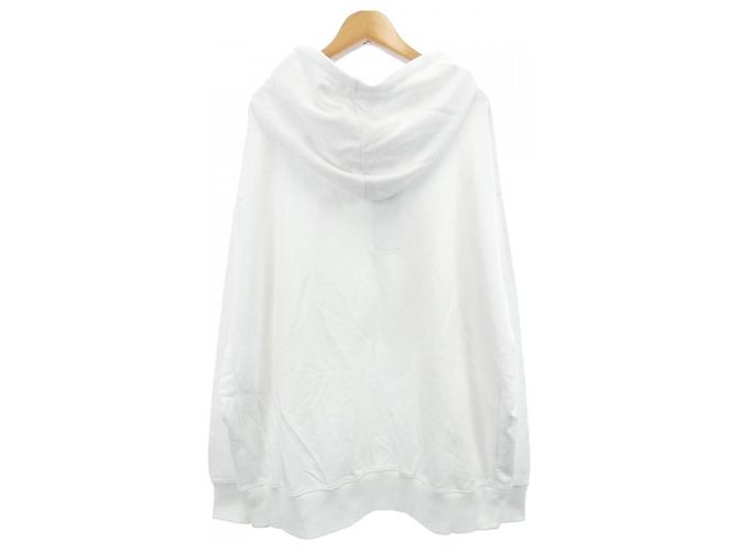 Stella Mc Cartney Sweat à capuche Stella McCartney Record Hoodie Hoodie Blanc - vue 2