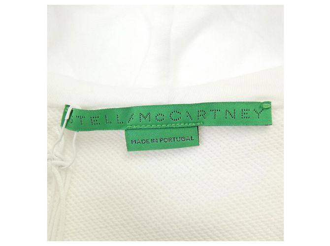Stella Mc Cartney Sweat à capuche Stella McCartney Record Hoodie Hoodie Blanc - vue 4