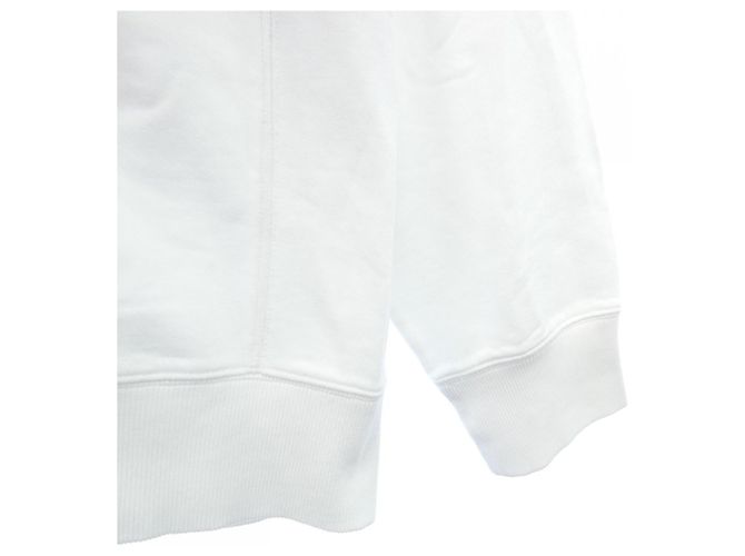 Stella Mc Cartney Sweat à capuche Stella McCartney Record Hoodie Hoodie Blanc - vue 6
