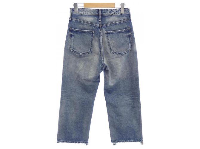 Autre Marque Jeans a vita alta Blu - vista 2
