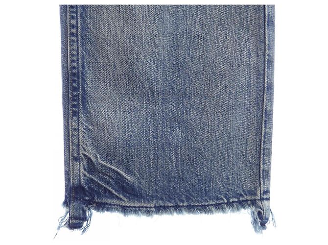 Autre Marque Jeans a vita alta Blu - vista 5
