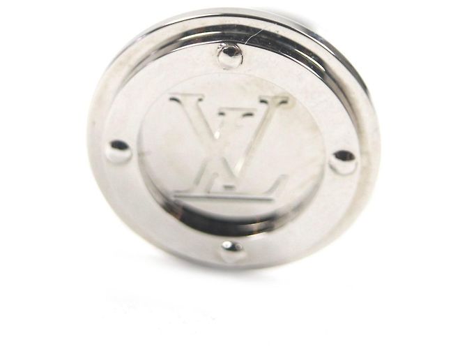 Gemelli Louis Vuitton LV Circle Argento - vista 3