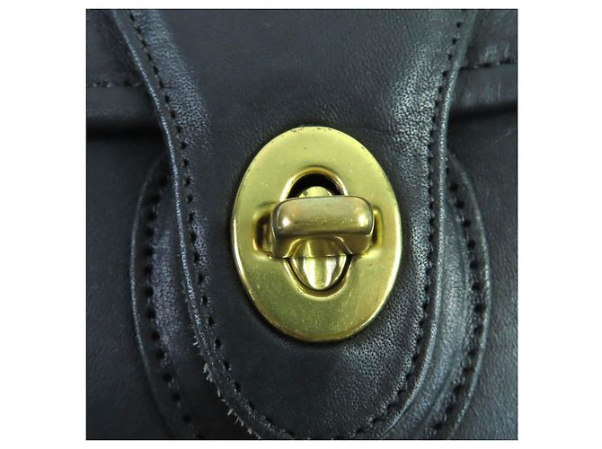 COACH 9927 Bolso de hombro de piel Negro - vista 11