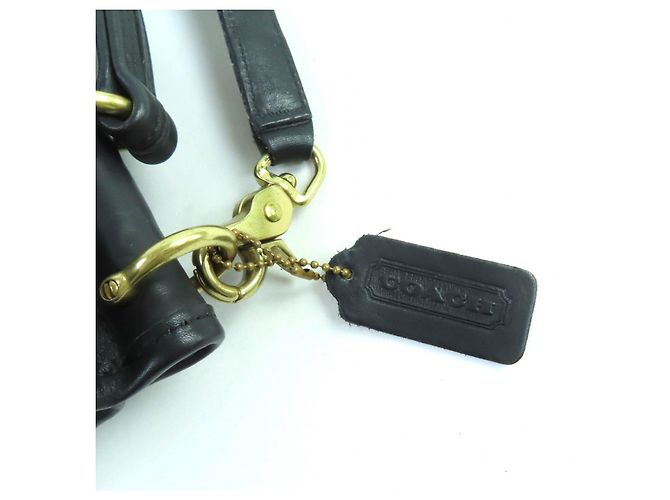 COACH 9927 Bolso de hombro de piel Negro - vista 12