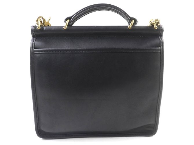 COACH 9927 Bolso de hombro de piel Negro - vista 3
