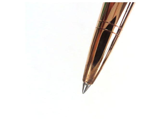 Penna a sfera Montblanc Ingrid Berkman La Donna Nero Bianco D'oro - vista 10