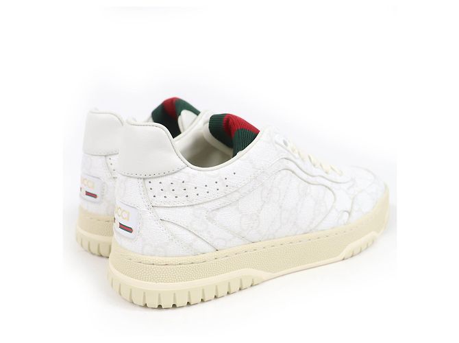 Sneakers basse Gucci GG Supreme Bianco - vista 3