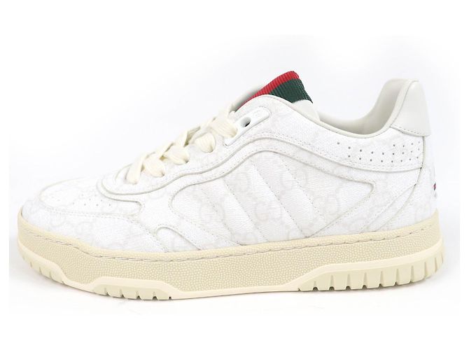 Sneakers basse Gucci GG Supreme Bianco - vista 5