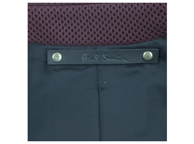 Paul Smith Lammfelljacke Braun Bordeaux - Ansicht 8