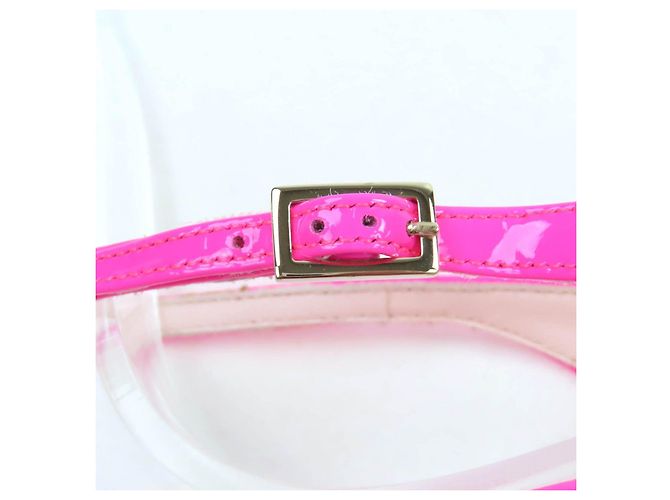 Escarpins de verniz Roger Vivier Virgul Strass Buckle Rosa - vista 10