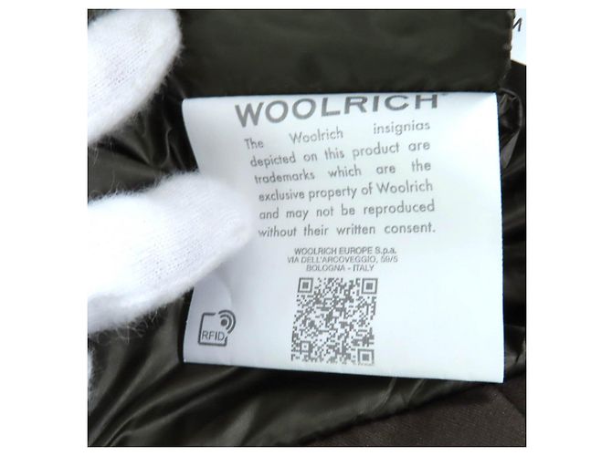 Autre Marque Parka COCOON de algodón y plumón Woolrich Verde Caqui - vista 11
