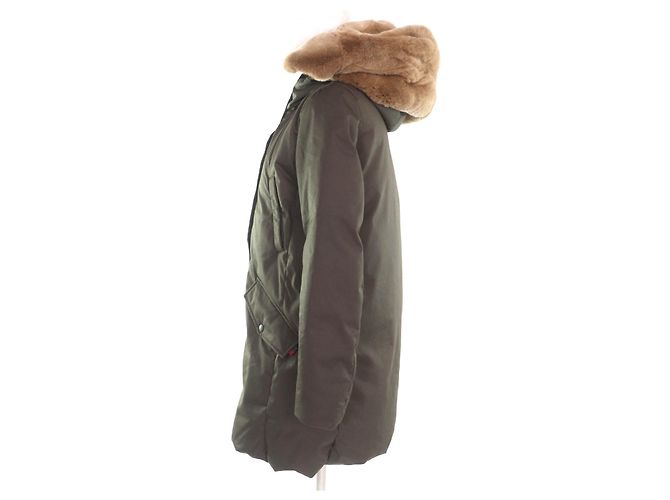 Autre Marque Parka COCOON de algodón y plumón Woolrich Verde Caqui - vista 2