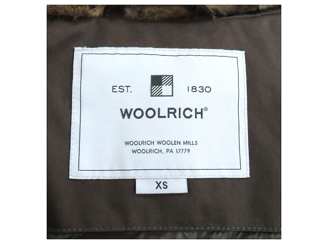 Autre Marque Parka COCOON de algodón y plumón Woolrich Verde Caqui - vista 9