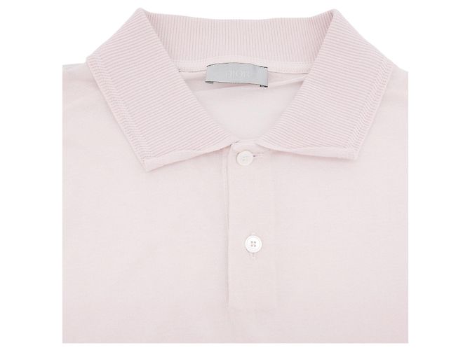 Polo de manga larga Dior de algodón Rosa - vista 3