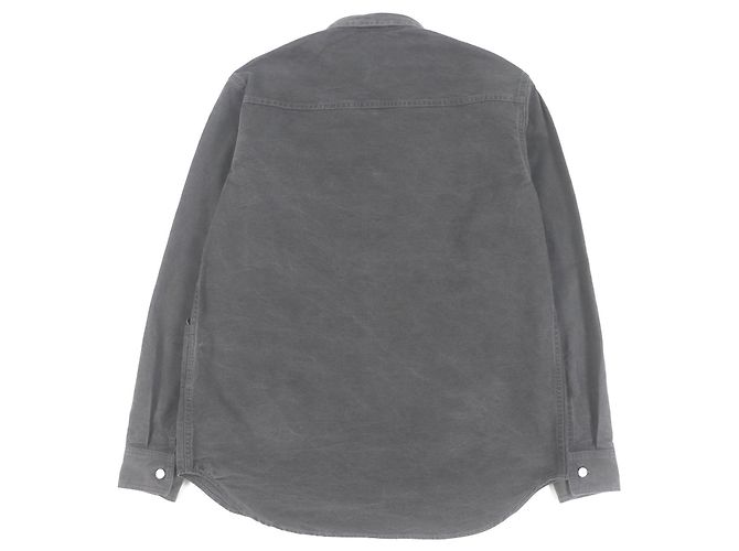 Camicia a maniche lunghe con patch logo Dior Couture Marrone Grigio - vista 3