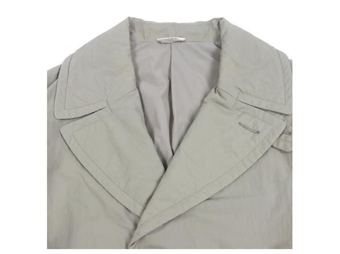 Hermès Hermes Mod abrigo Abrigo de Nylon Verde Caqui - vista 2