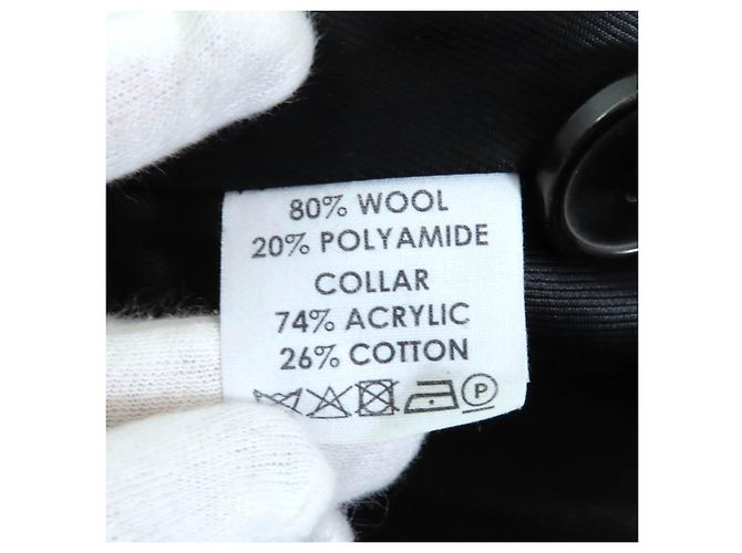 Autre Marque Lange Weste aus Wolle Dries Van Noten Blau Marineblau - Ansicht 8