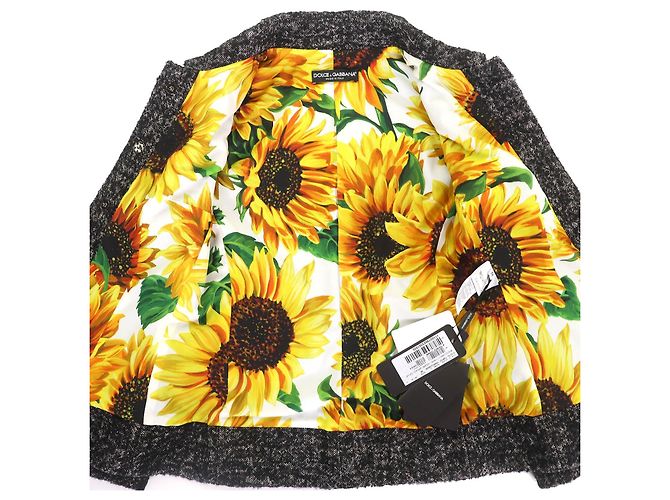 Dolce & Gabbana Chaqueta de Tweed Dolce&Gabbana Negro - vista 5