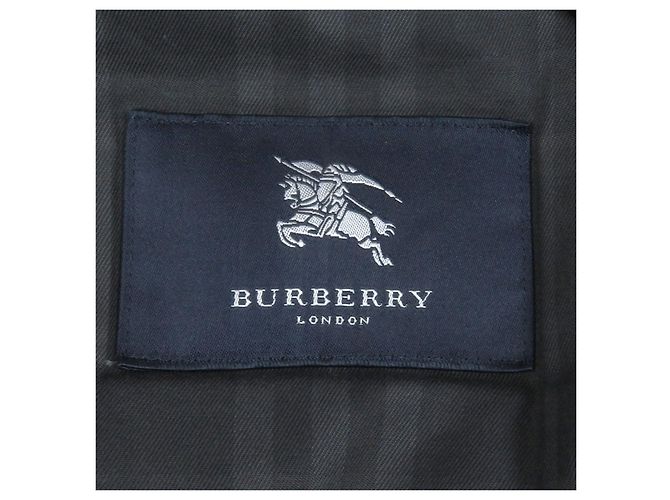 Chaqueta de plumón de algodón Burberry London Verde Caqui - vista 6