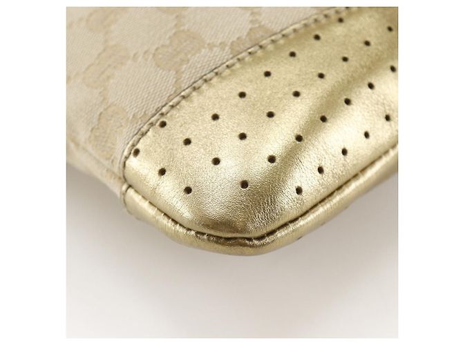 Borsa a Spalla Gucci GG Canvas Beige - vista 4