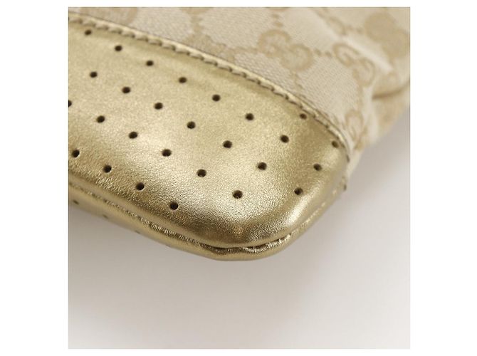 Borsa a Spalla Gucci GG Canvas Beige - vista 5