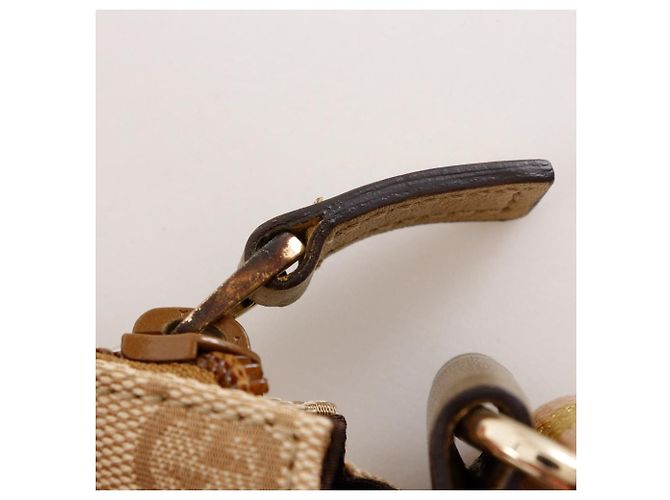 Borsa a Spalla Gucci GG Canvas Beige - vista 9