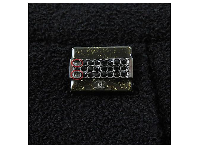 Timeless Chanel COCO Button with Plate Setup Nero - vista 17