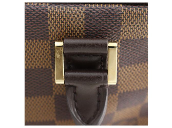 Borsa Louis Vuitton Brera Damier Marrone - vista 15