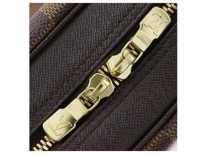 Borsa Louis Vuitton Brera Damier Marrone - vista 16