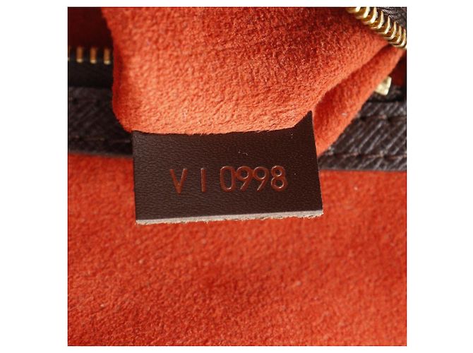 Borsa Louis Vuitton Brera Damier Marrone - vista 17