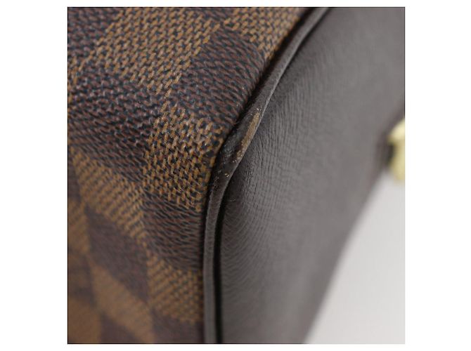 Borsa Louis Vuitton Brera Damier Marrone - vista 7