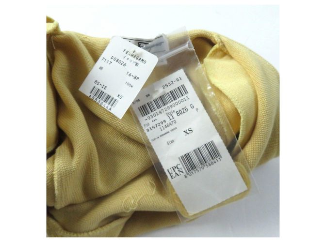 Completo in maglia a 2 pezzi Salvatore Ferragamo Giallo - vista 14